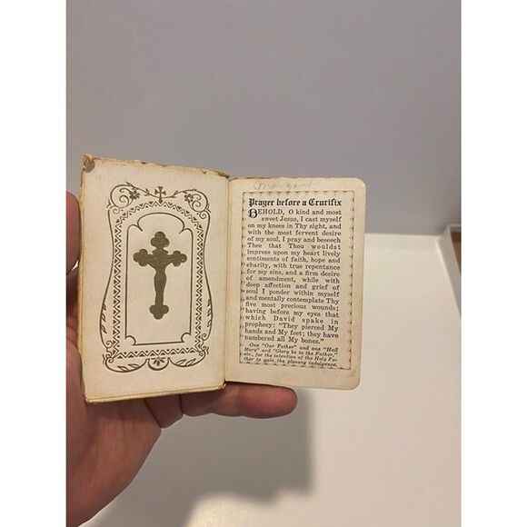 1936 Pray Always Vintage Book Prayers and Instructions by Rev. Alphonse Sausen - Picture 6 of 7